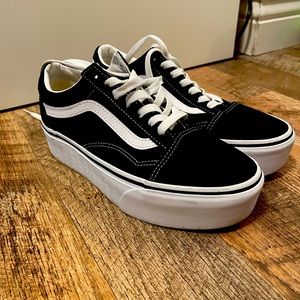 COPY - Vans Old Skool Black White Stackform